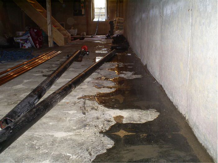 Water Coming Up Through Basement Floor Cracks – Flooring Blog
